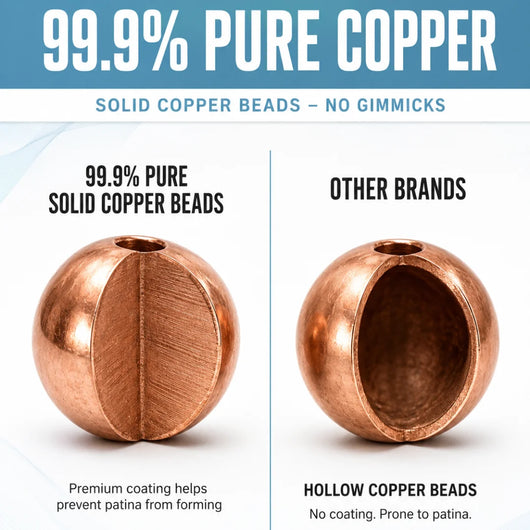 Cuprion: Copper + Hematite bracelet